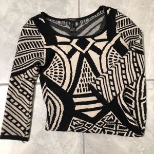 Geo Pattern Mini Dress